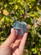 Load image into Gallery viewer, Blue Fluorite Heart 40ACR