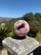 Pink Amethyst Sphere 170PP