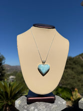 Load image into Gallery viewer, Larimar Heart Necklace 95TH