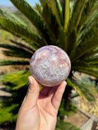 Pink Amethyst Sphere 130EP