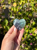 Blue Fluorite Heart 50ACY