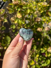 Load image into Gallery viewer, Blue Fluorite Heart 35EHB