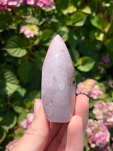 Load image into Gallery viewer, Pink Amethyst Druzy Flame