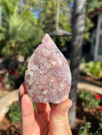 Pink Lavender Amethyst Flame**