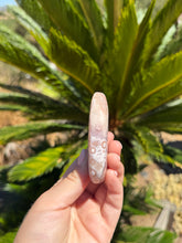Load image into Gallery viewer, Pink Amethyst Palm Stone 26SA
