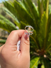 Load image into Gallery viewer, Citrine Eye Ring Size 8 50RA