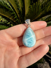 Load image into Gallery viewer, Larimar Teardrop Necklace 90TL