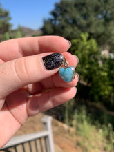 Load image into Gallery viewer, Larimar Heart Sterling Silver Pendant