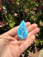 Load image into Gallery viewer, Larimar teardrop