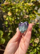 Load image into Gallery viewer, Blue Fluorite Heart 35HV