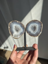 Load image into Gallery viewer, Agate Sliced Butterfly Pair 45HN