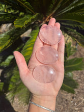 Load image into Gallery viewer, Rose Quartz Palm Stone Intuitively Selected 8RE
