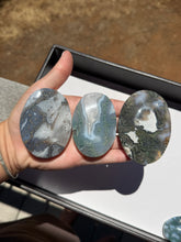 Load image into Gallery viewer, Moss Agate Palm Stone Intuitively Selected 25KI
