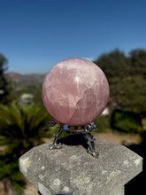Load image into Gallery viewer, Rose Quartz Sphere 65CA
