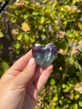 Load image into Gallery viewer, Blue Fluorite Heart 35HV