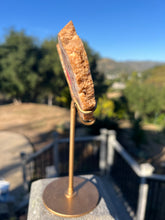 Load image into Gallery viewer, Pink Amethyst Butterfly Wings On Stand**