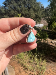 Larimar Sterling Silver Pendant