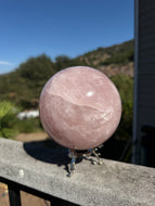 Rose Quartz Sphere 265PV