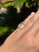 Load image into Gallery viewer, Citrine Eye Ring Size 6.5 50ABL