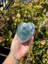Load image into Gallery viewer, Blue Fluorite Heart 150VH