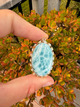 Load image into Gallery viewer, Larimar Oval Necklace 100PI