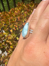 Load image into Gallery viewer, Larimar Ring Size 5.5+ Adjustable 38LH