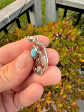 Load image into Gallery viewer, Larimar Ocean Necklace 80SQ