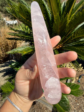 Load image into Gallery viewer, Rose Quartz Wand 40HT