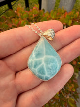 Load image into Gallery viewer, Larimar Necklace 102QL