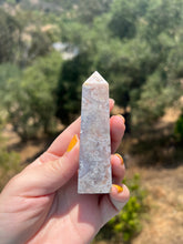 Load image into Gallery viewer, Pink Amethyst Lavender Obelisk