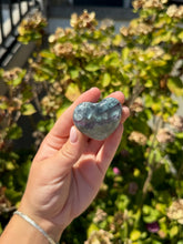 Load image into Gallery viewer, Blue Fluorite Heart 35EHB
