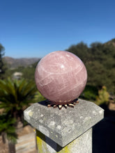 Load image into Gallery viewer, Rose Quartz Sphere 165WI