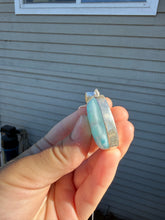 Load image into Gallery viewer, Larimar Oval Necklace 102LR