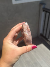 Load image into Gallery viewer, Pink Amethyst Flower Agate Heart 78CD