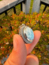 Load image into Gallery viewer, Larimar Oval Necklace 120LJ