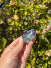 Load image into Gallery viewer, Blue Fluorite Heart 35HV