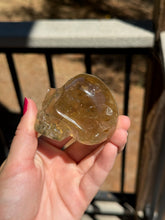 Load image into Gallery viewer, Citrine Skull 145J