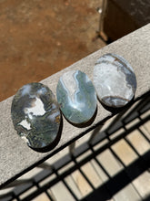 Load image into Gallery viewer, Moss Agate Palm Stone Intuitively Selected 25KI
