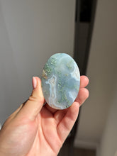 Load image into Gallery viewer, Moss Agate Palm Stone Intuitively Selected 25KI