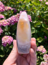 Load image into Gallery viewer, Pink Amethyst Druzy Flame
