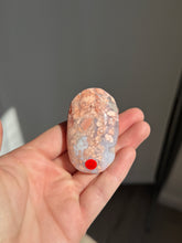 Load image into Gallery viewer, Cotton Candy Agate Palm Stone Intuitively Selected 10KL