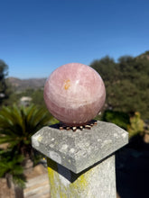 Load image into Gallery viewer, Rose Quartz Sphere 165WI