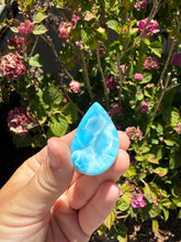 Load image into Gallery viewer, Larimar teardrop