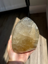 Load image into Gallery viewer, Citrine Black Tourmaline Flame with Hematoid 500RS