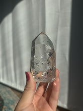 Load image into Gallery viewer, Quartz Manifestation Tower with Chlorite 90CQ