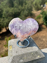 Load image into Gallery viewer, Lavender Pink Amethyst Heart