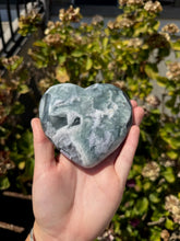 Load image into Gallery viewer, Blue Fluorite Heart 150VH