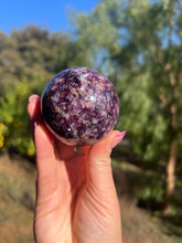 Load image into Gallery viewer, Lepidolite Unicorn Sphere