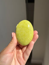 Load image into Gallery viewer, Serpentine Palm Stone Intuitively Selected 18SA