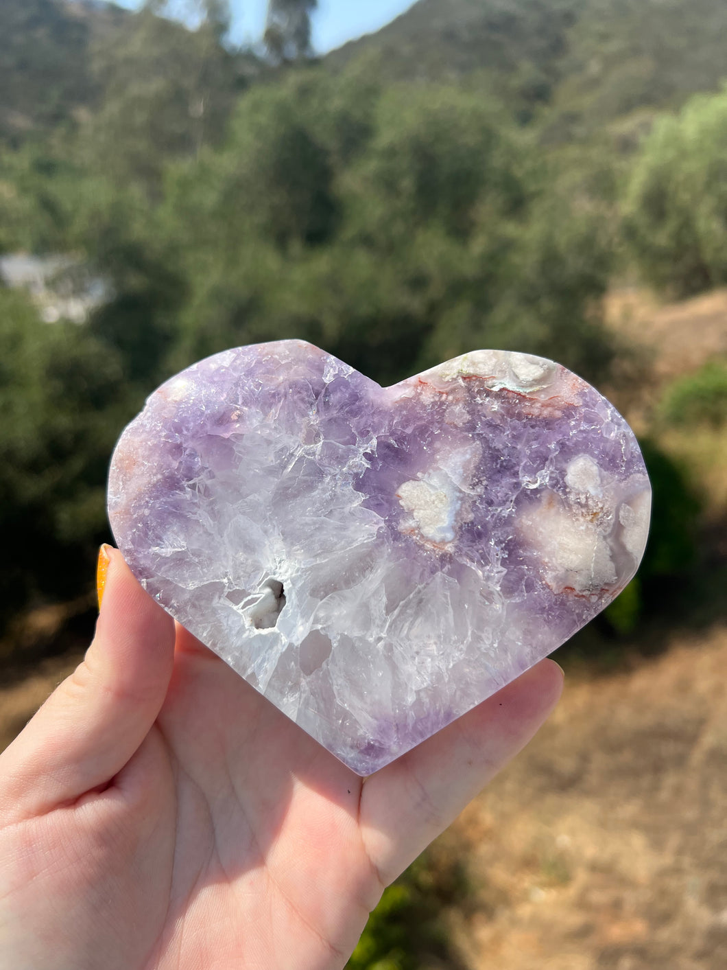 Lavender Pink Amethyst
